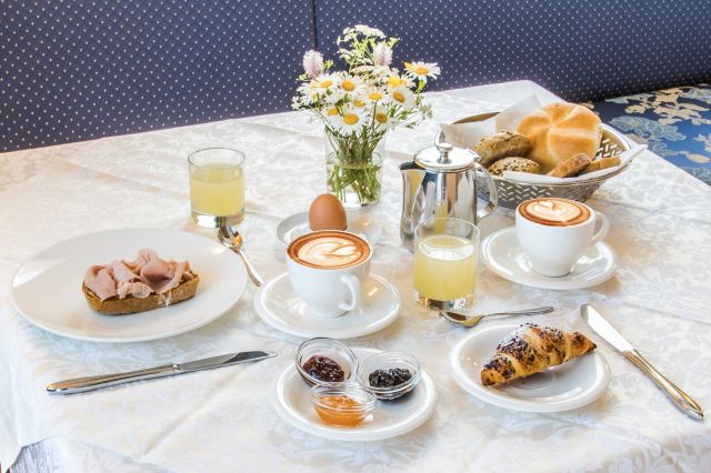 Immagine: Colazione con vista sulle Dolomiti