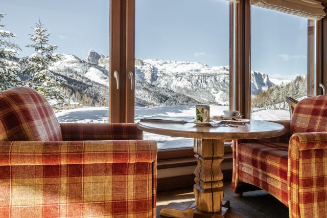 Immagine: Colazione con vista sulle Dolomiti